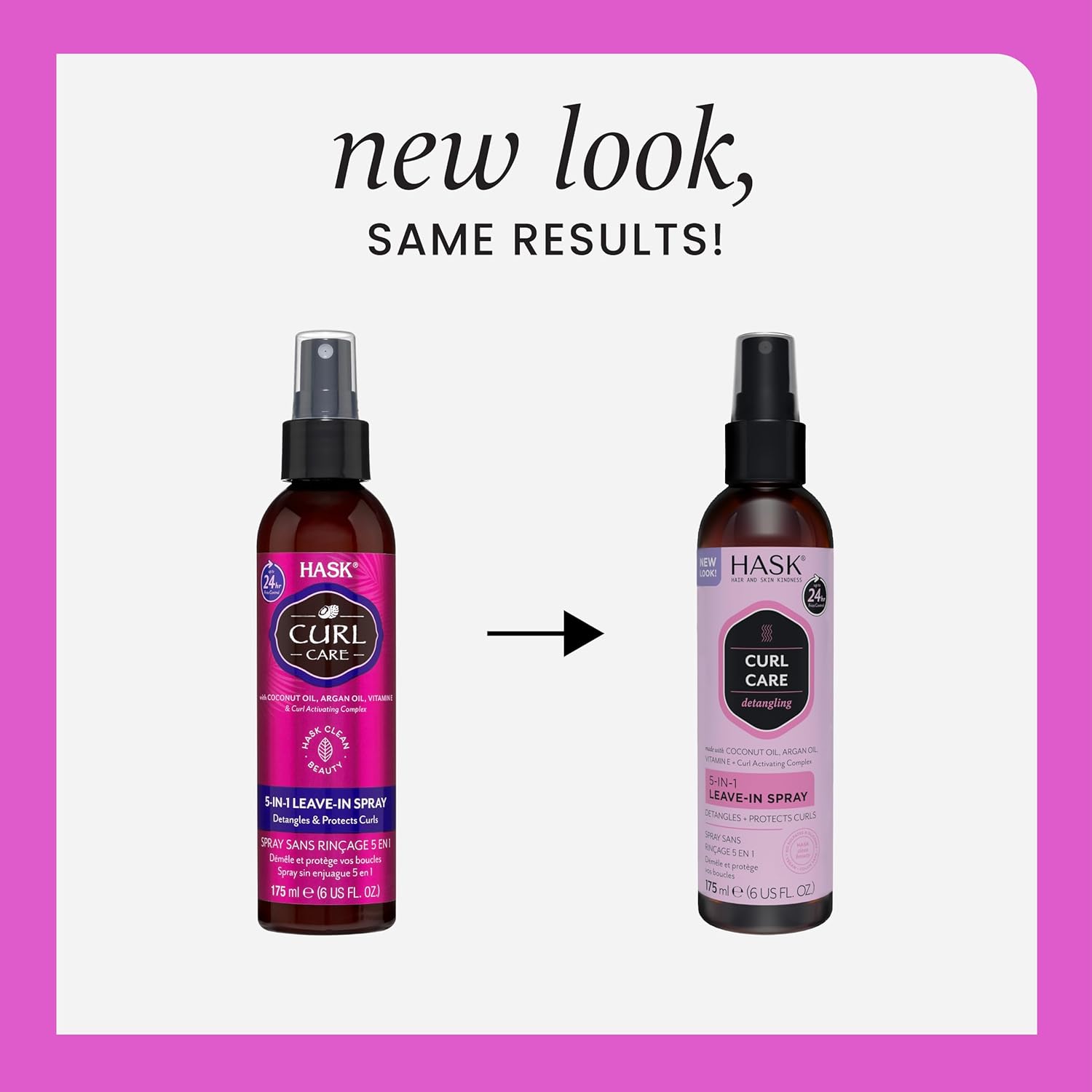 HASK Curl Care — Spray après-shampooing 5 en 1 175 ml – Image 2
