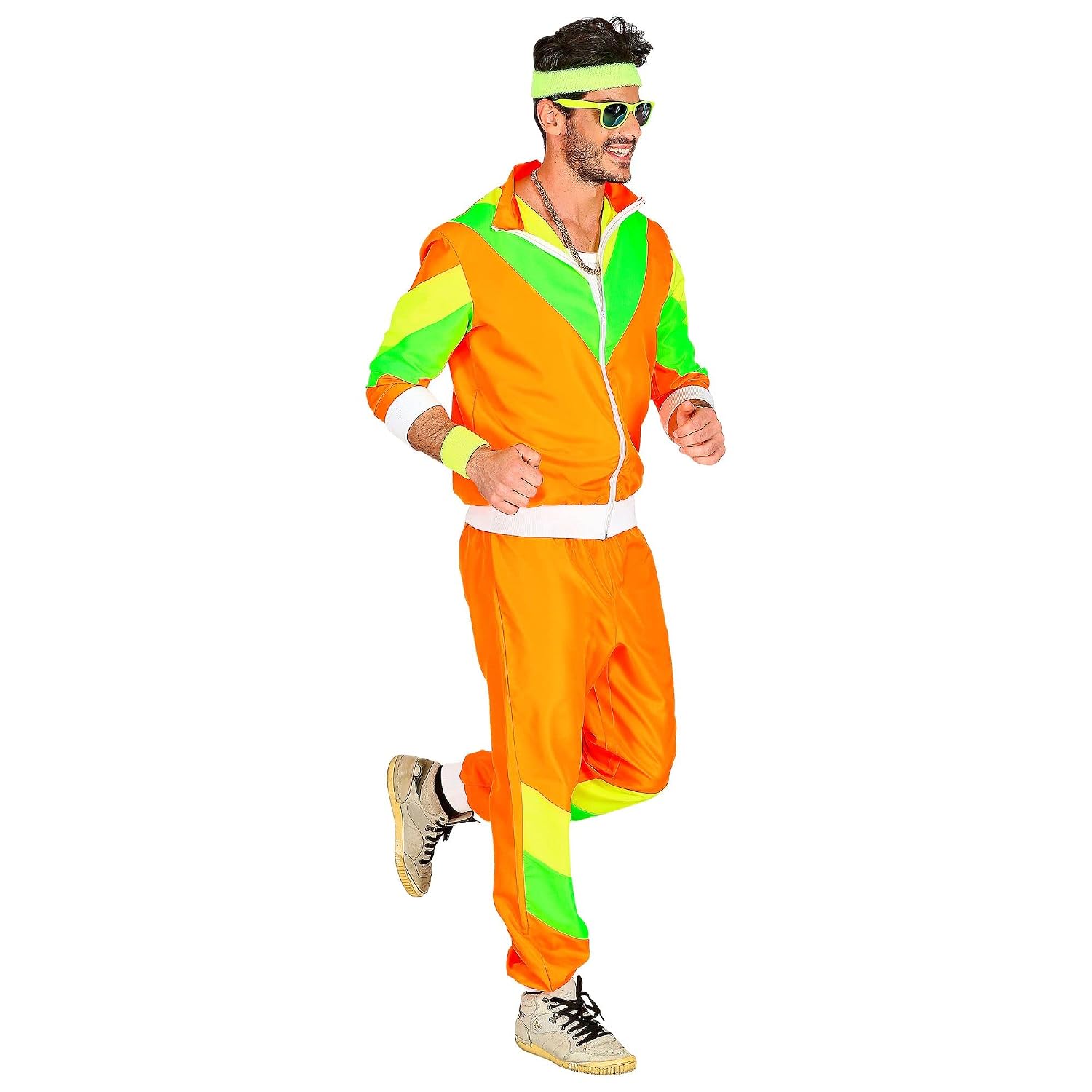 WIDMANN MILANO — Costume survêtement années 80 veste et pantalon – Image 2