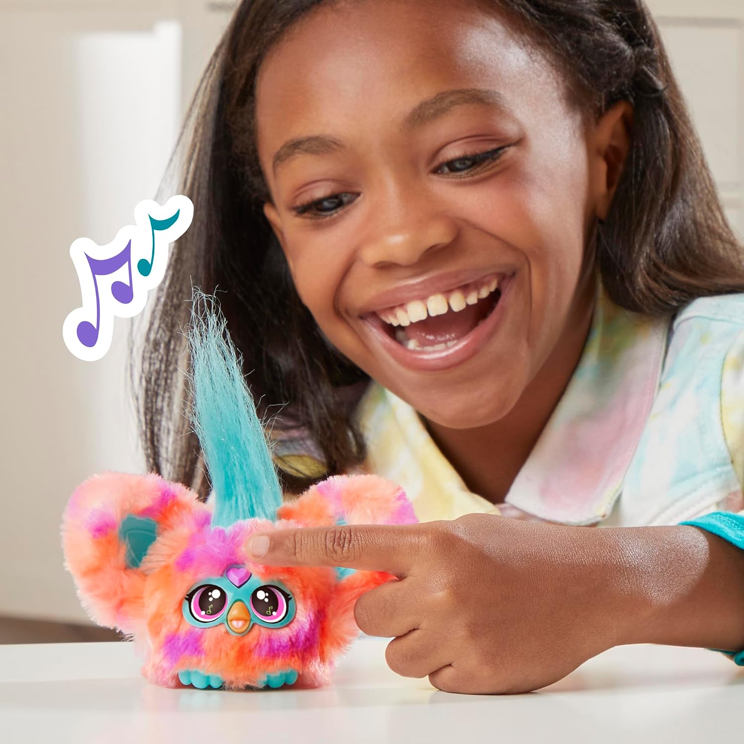 FURBY Furblets Ree-Mix — Mini Peluche électronique corail – Image 4