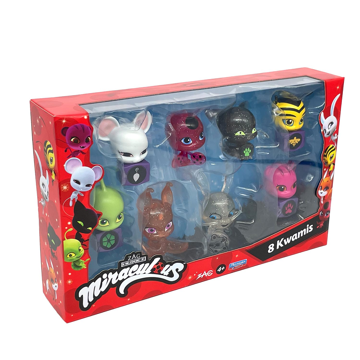 BANDAI Miraculous — Coffret de 8 Mini-Figurines Kwamis – Image 2