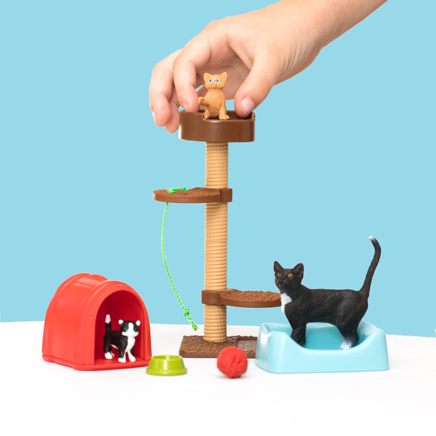 SCHLEICH — Playset Divertissement pour Chats Mignons – Image 2
