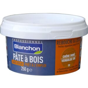Pate a bois blanchon chene doré 250 grammes