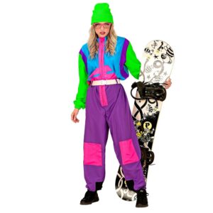 Alternative view of W WIDMANN MILANO Party Fashion — Costume snowboard rétro années 80