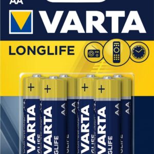 Varta - Pile Alcaline - AA x 6 - Longlife (LR6)
