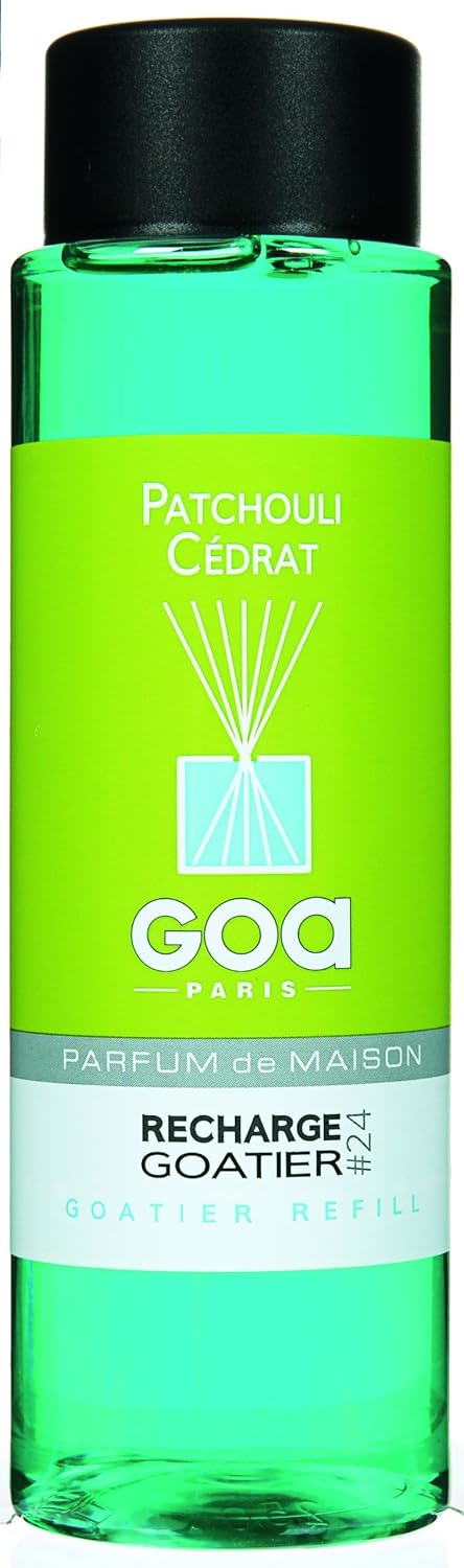 Goa 25924 Diffuseur Recharge Goatier Patchouli Cédrat 250 ML