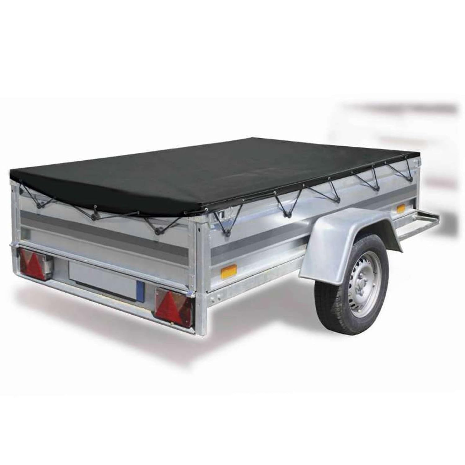 BACHE DE REMORQUE PLATE POLYESTER/PVC 150 x 105 x 7 CM – Image 3