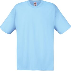 Fruit of the Loom T-Shirt Original Full Cut 61-082-0, Bleu Ciel, L