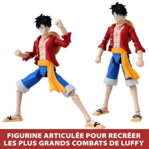 Alternative view of BANDAI Anime Heroes — Figurine articulée Monkey D. Luffy 17 cm