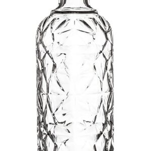 Bormioli Rocco 320268-MQD Bouteille verre Oriente, 1l, Transparent