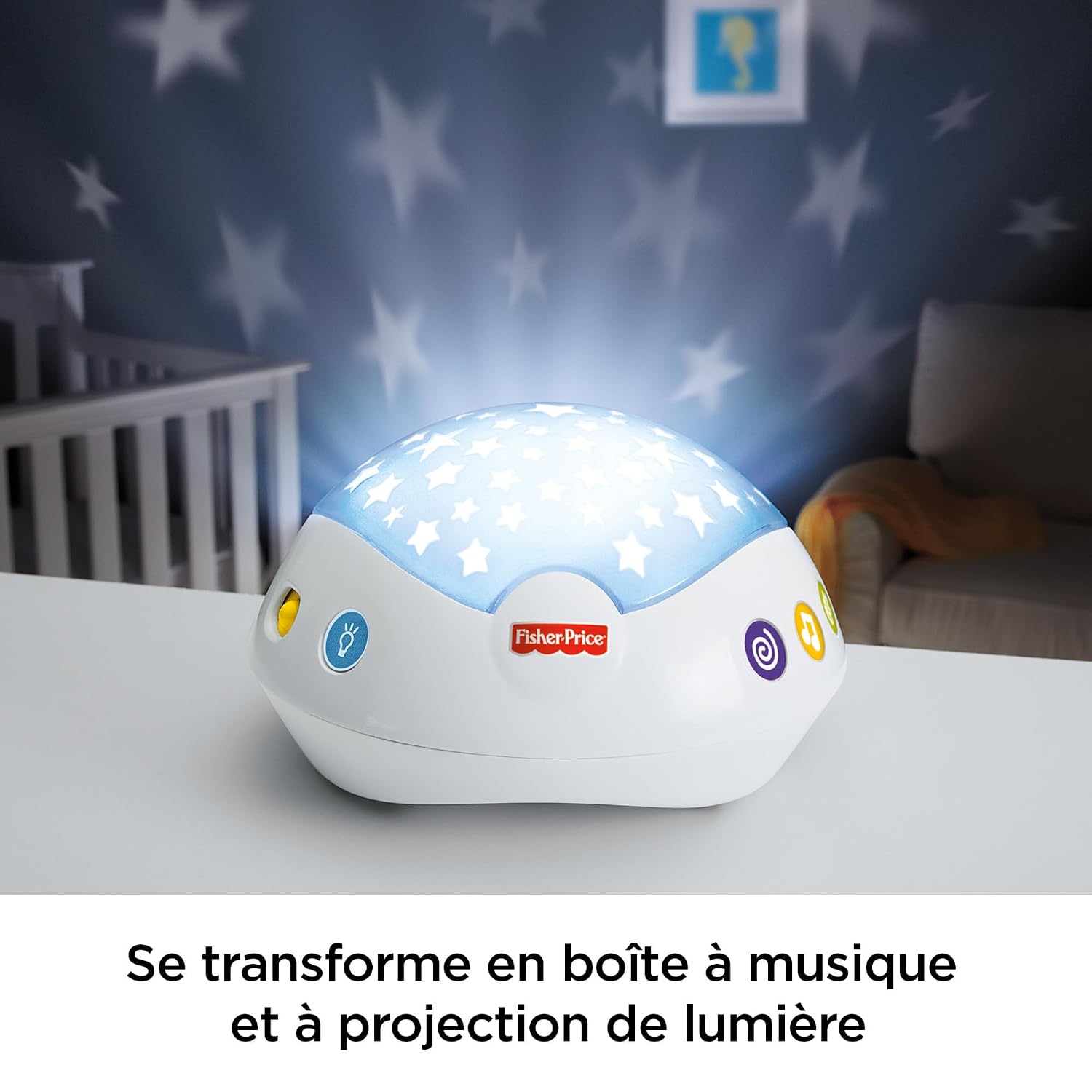 FISHER-PRICE — Mobile Doux Rêves Papillon avec Veilleuse – Image 3