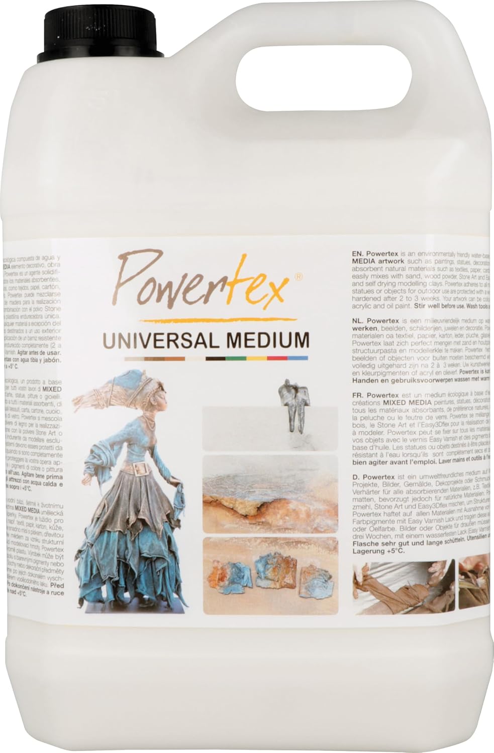 Powertex Transparent 5 Kg Textile Hardener 0002 Waterproof
