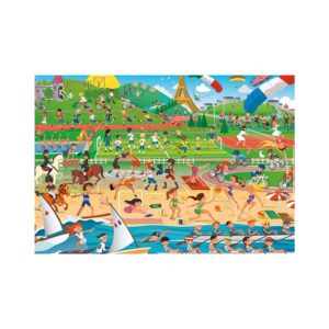Alternative view of PUZZLE — Puzzle 200 pièces Les Sports d'Été