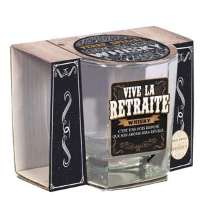 Verre Spécial Whisky - Vive la Retraite