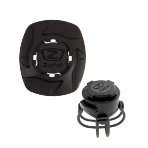 ZEFAL Universal Phone Adapter Bike Kit Smartphone Universel Support Téléphone Vélo Potence Cyclisme Mixte Adulte, Noir, Taille Unique