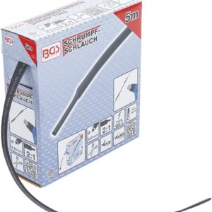 BGS 6852 | Boîte de gaines thermorétractables | noires | Ø 8 mm | 5 m