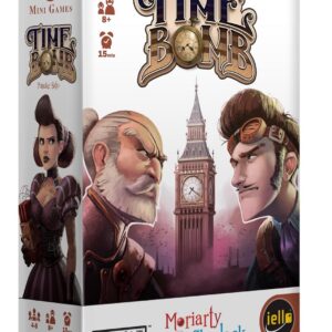 IELLO TIMEBOMB – Jeu d’identités cachées, Bluff et déduction ! Incarnez Sherlock Holmes ou Moriarty, Trouvez Les Indices, Trouvez Les Fils et évitez l'explosion – Qui Sera Le maître du Bluff ? – VF