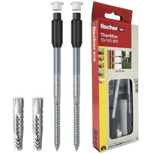 FISCHER TherMax 10/140 M8 — Fixation pour ITE x2