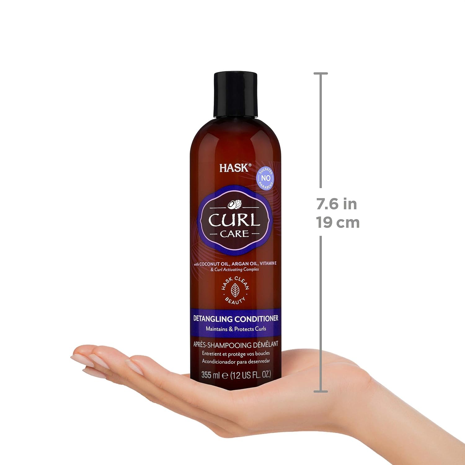 HASK Curl Care — Après-shampooing Démêlant 355 ml – Image 6