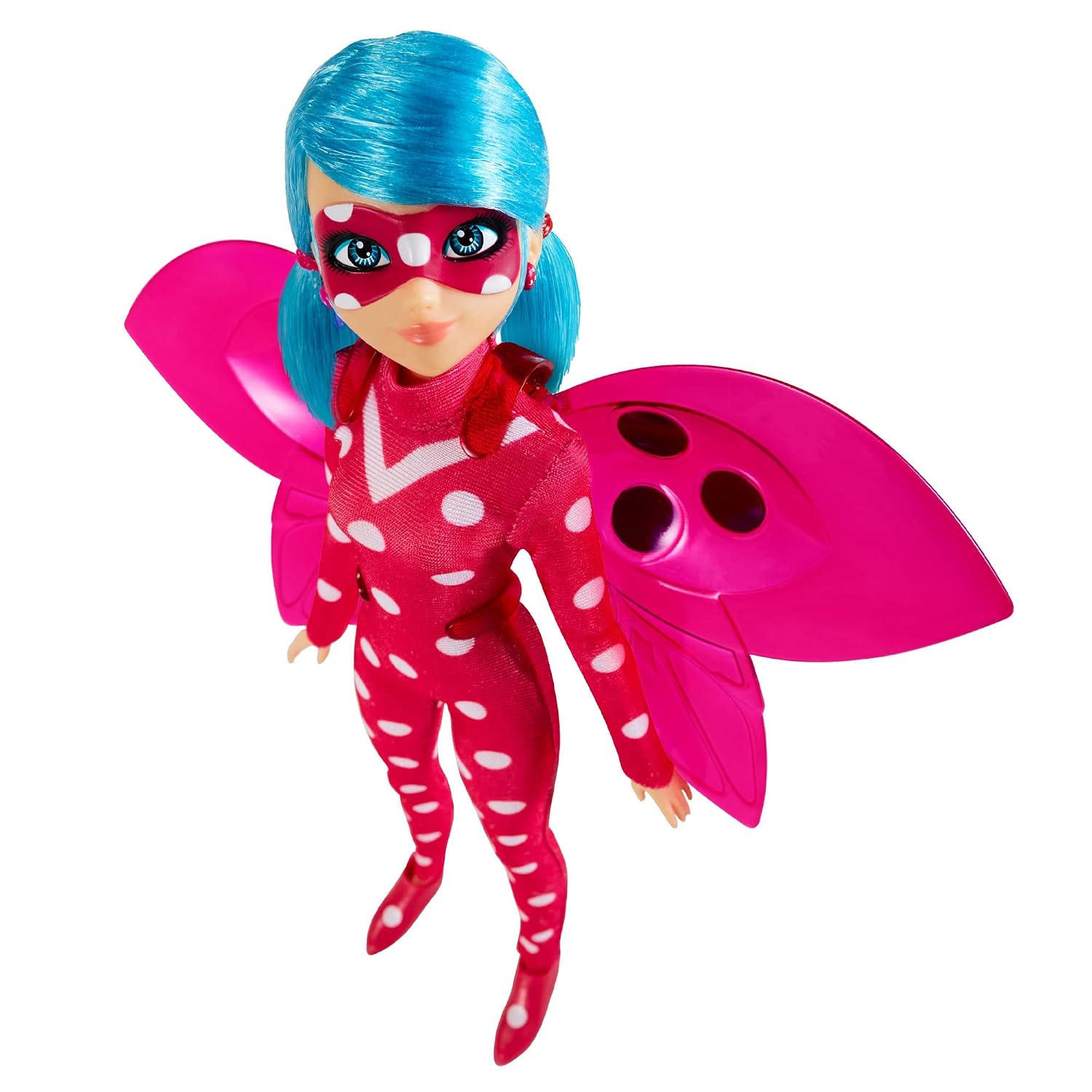 BANDAI Miraculous Ladybug — Poupée Cosmobug articulée 26 cm – Image 2