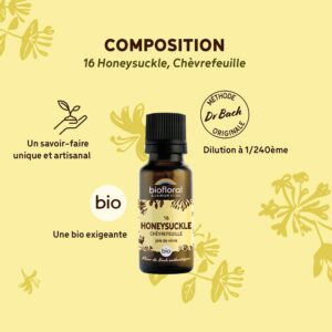 Alternative view of BIOFLORAL — Fleur de Bach Chèvrefeuille 470 Granules Sans Alcool