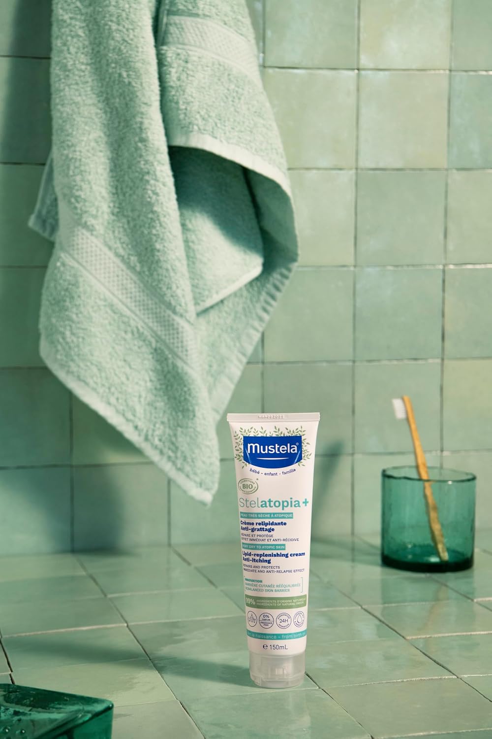 MUSTELA Stelatopia+ — Crème relipidante 150 ml – Image 3