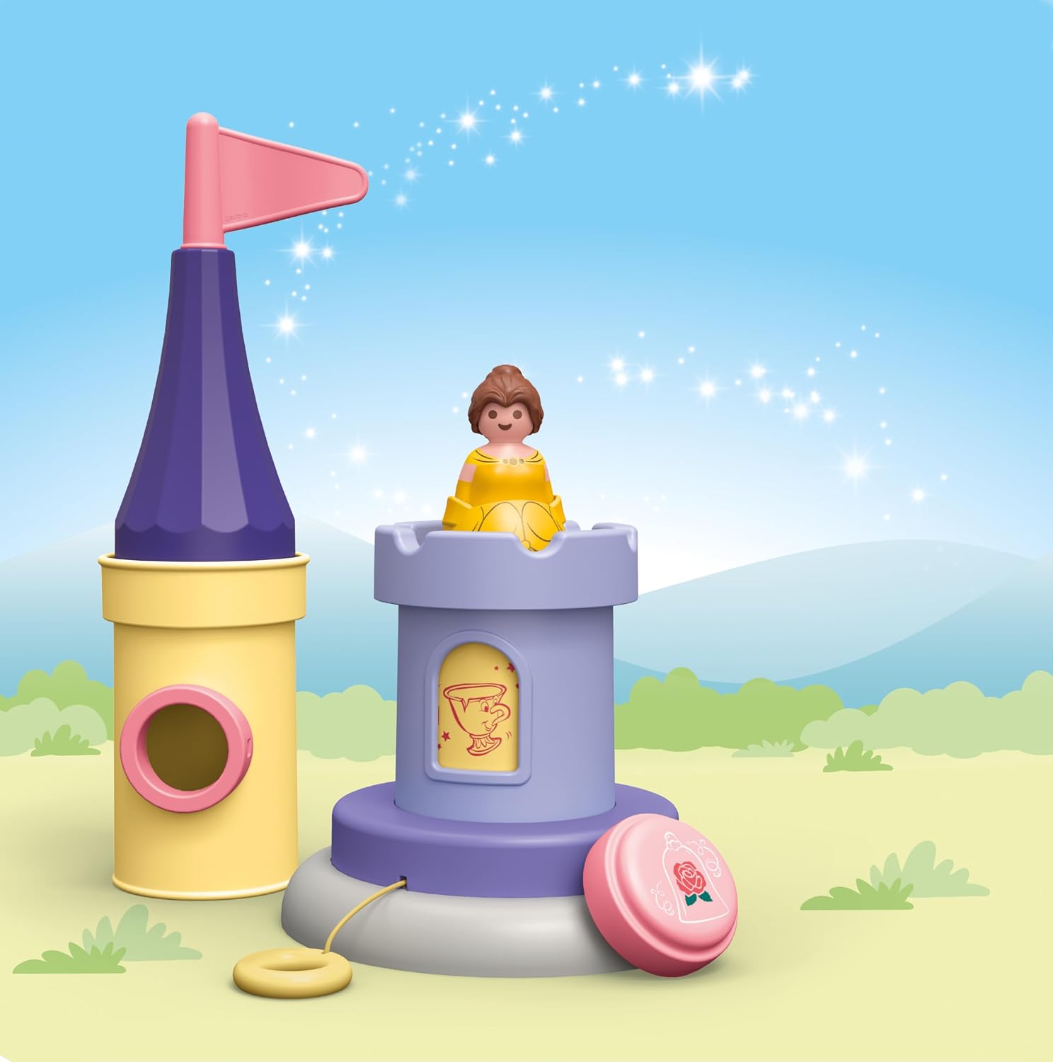 PLAYMOBIL Junior Disney — Tourelle de Belle musicale – Image 3