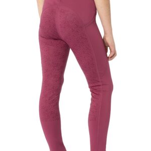 HORZE Legging d'équitation DEA, pour Enfant, Pantalon d'équitation pour Fille, Passants de Ceinture, empiècement Complet, Poche pour téléphone Portable