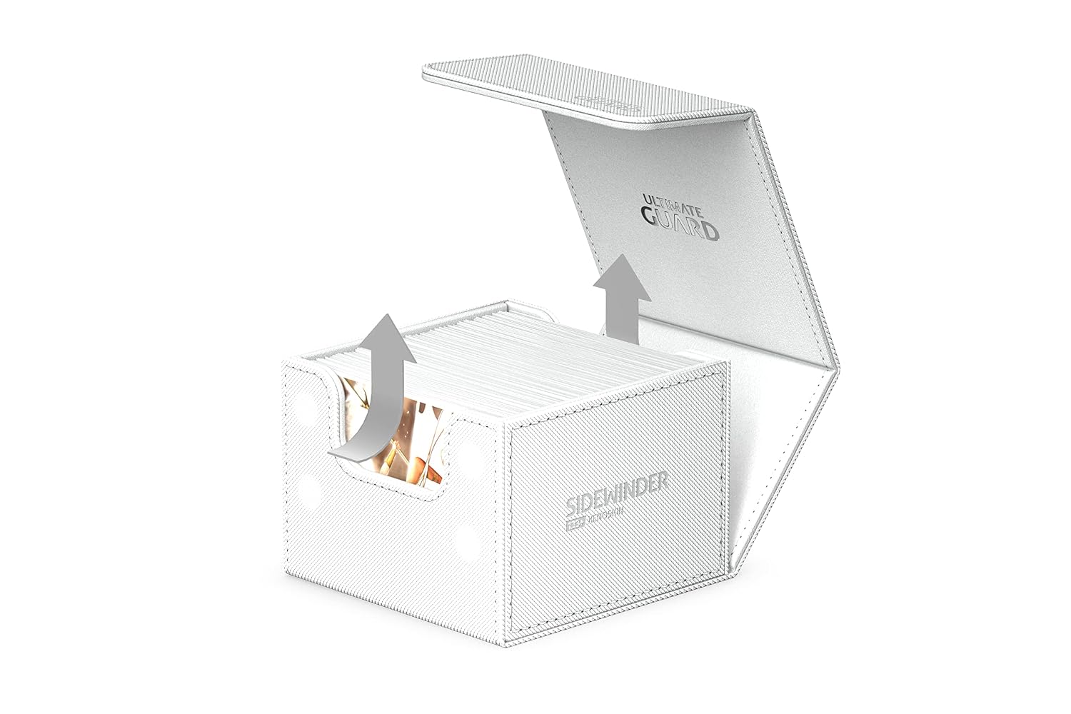 ULTIMATE GUARD Sidewinder 133+ — Boîte pour cartes blanche – Image 4