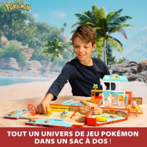 Alternative view of BANDAI Pokémon — Sac à dos transformable univers plage