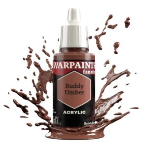 The Army Painter Browns & Neutrals Warpaints Fanatic Peinture acrylique 18 ml (ombre rougeâtre)