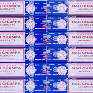 Satya Nagchampa Bâtonnets d'encens (15 g x 12 paquets)