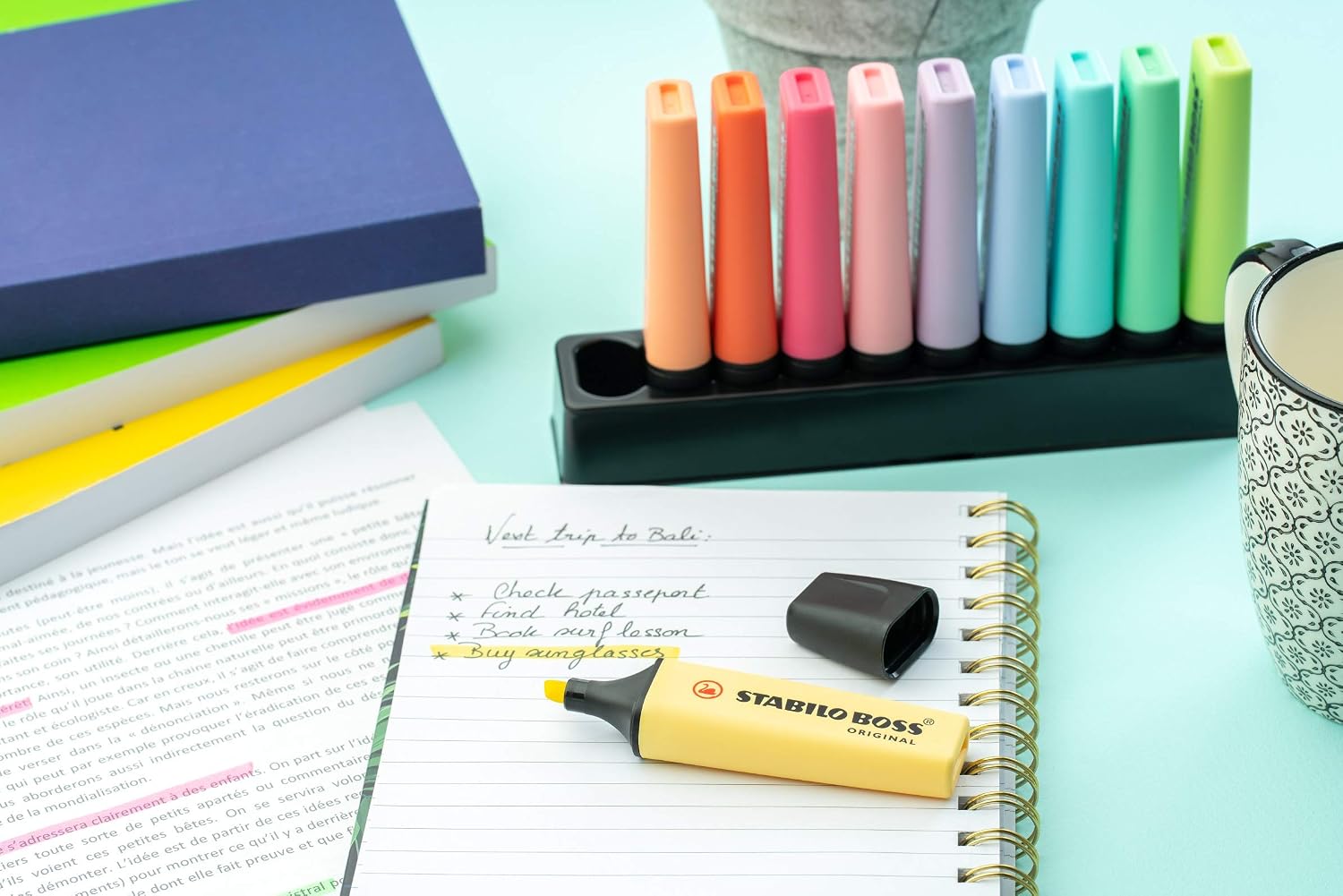 STABILO BOSS ORIGINAL — Set de 10 surligneurs pastel – Image 4