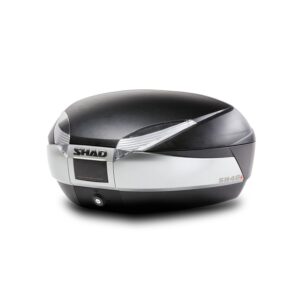 SHAD SH 48 — Top case noir/titane 48 L