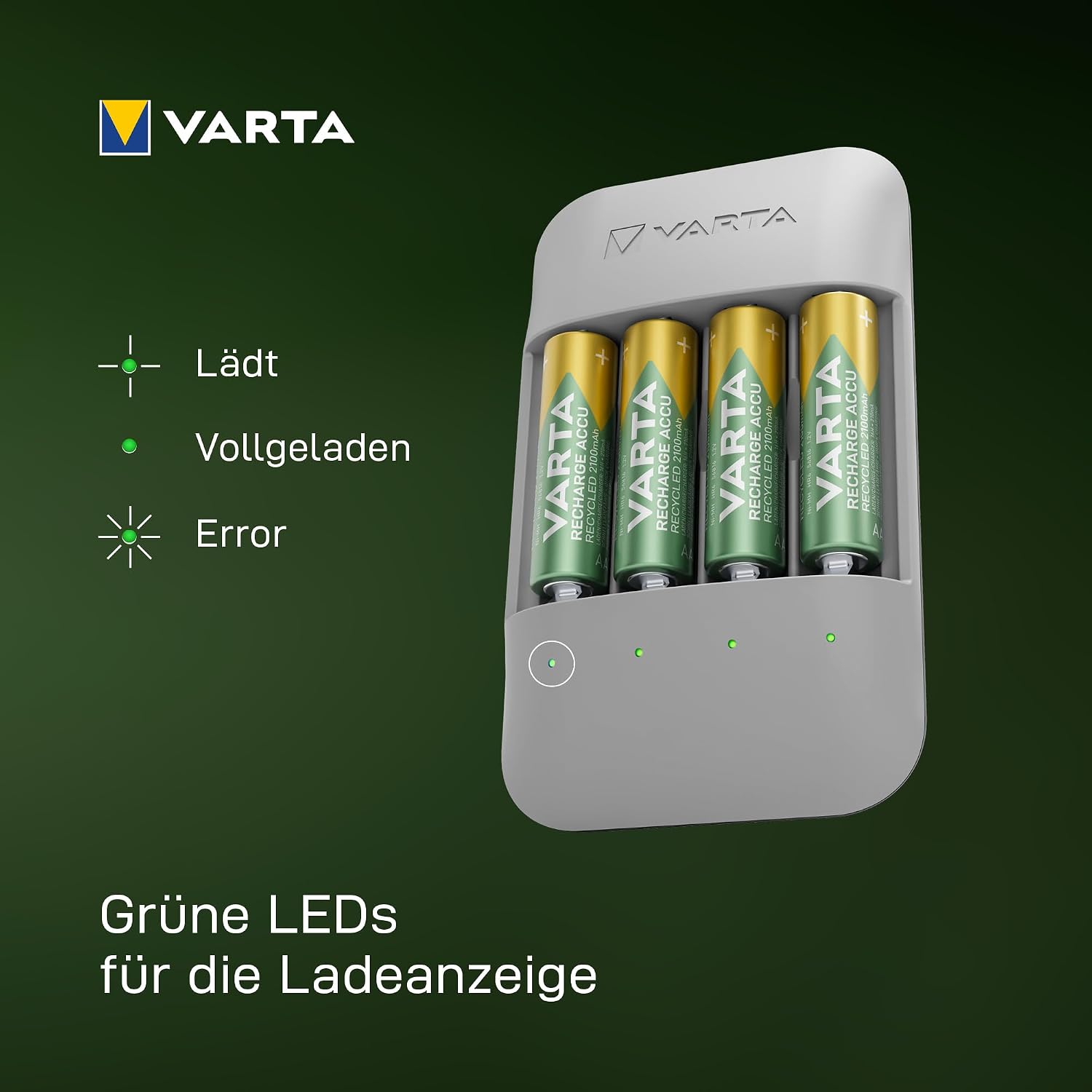 VARTA Eco Charger Pro — Chargeur 4 piles AAA 800mAh – Image 5