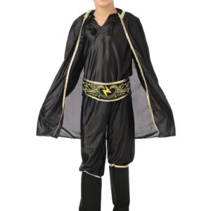 P'TIT CLOWN - Costume Bandit Masqué - Déguisement Enfant - Parfait pour Carnaval, Fêtes Costumées et Évènements à Thème (10-12 ans)