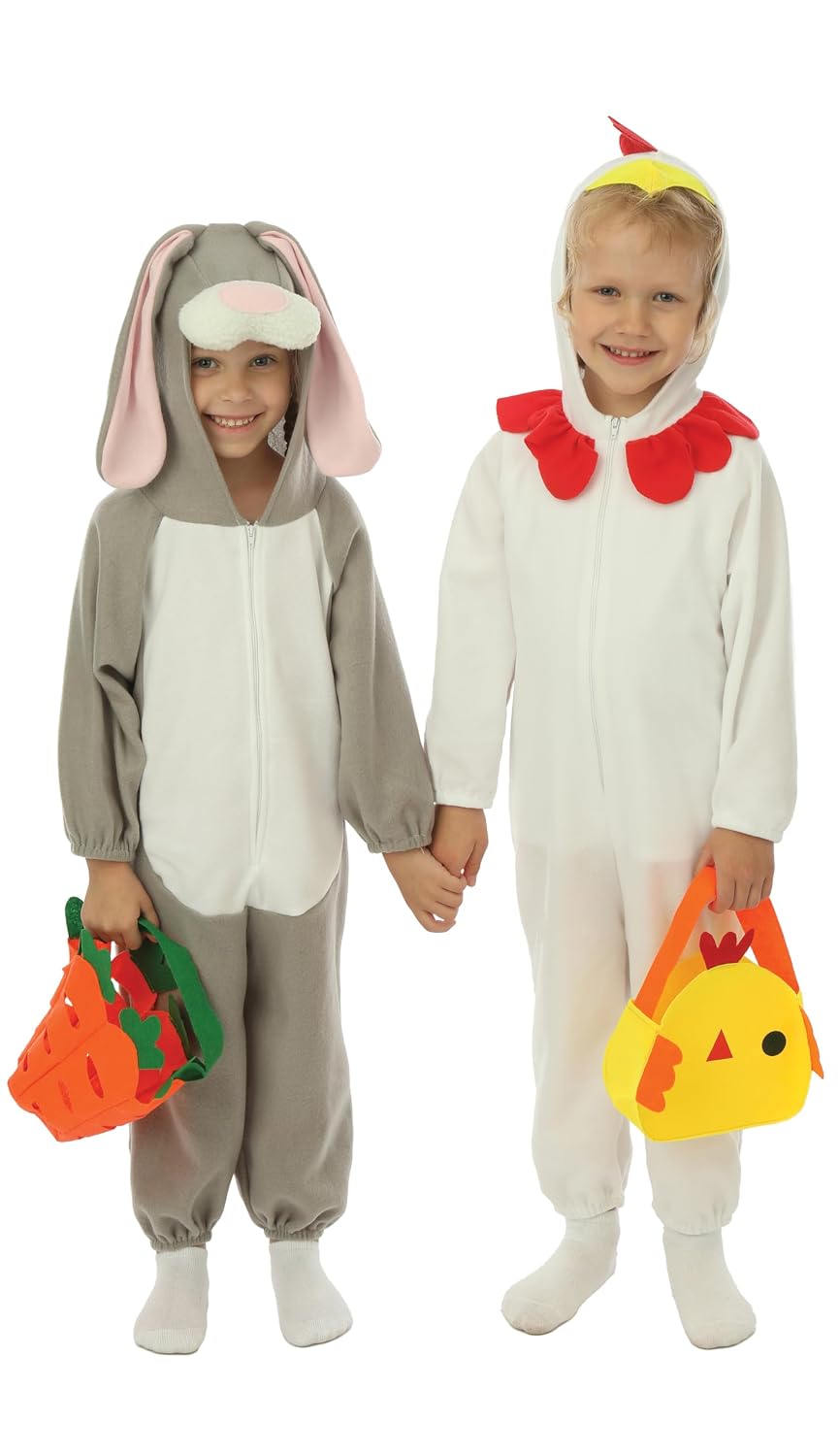 P'TIT CLOWN — Déguisement Enfant Lapin 5-6 ans – Image 3