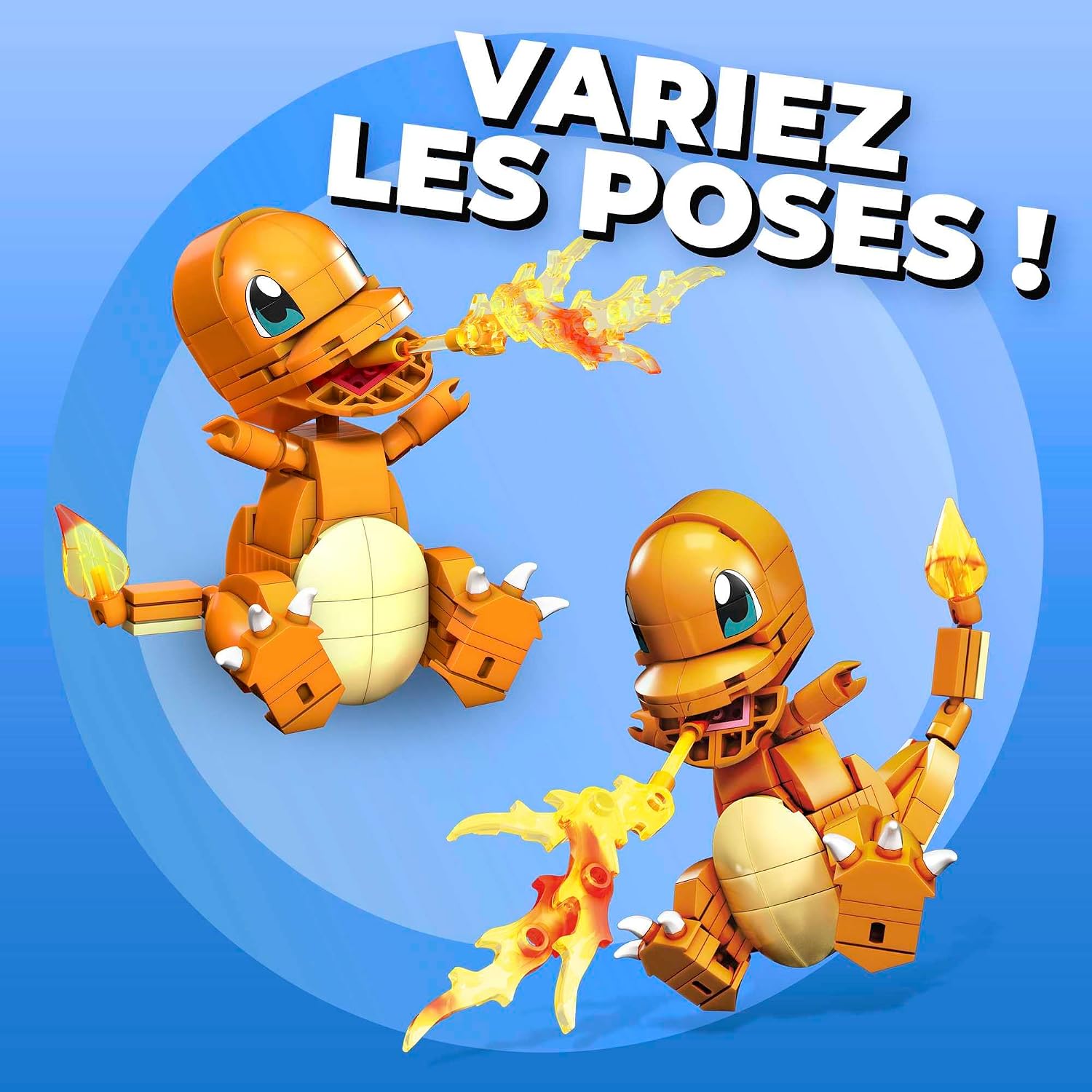 MEGA Pokémon — Figurine Salamèche à Construire 14 cm – Image 4