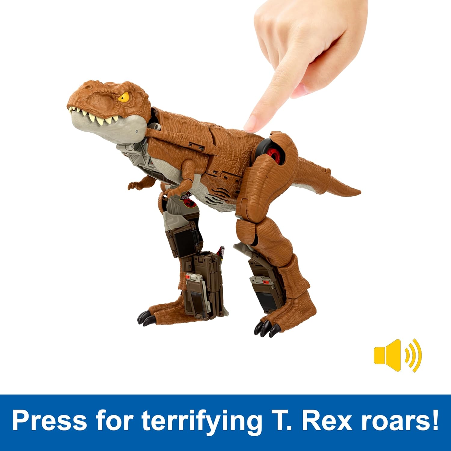 MATTEL Jurassic World — Figurine 2-en-1 Tyrannosaure Transformable – Image 5