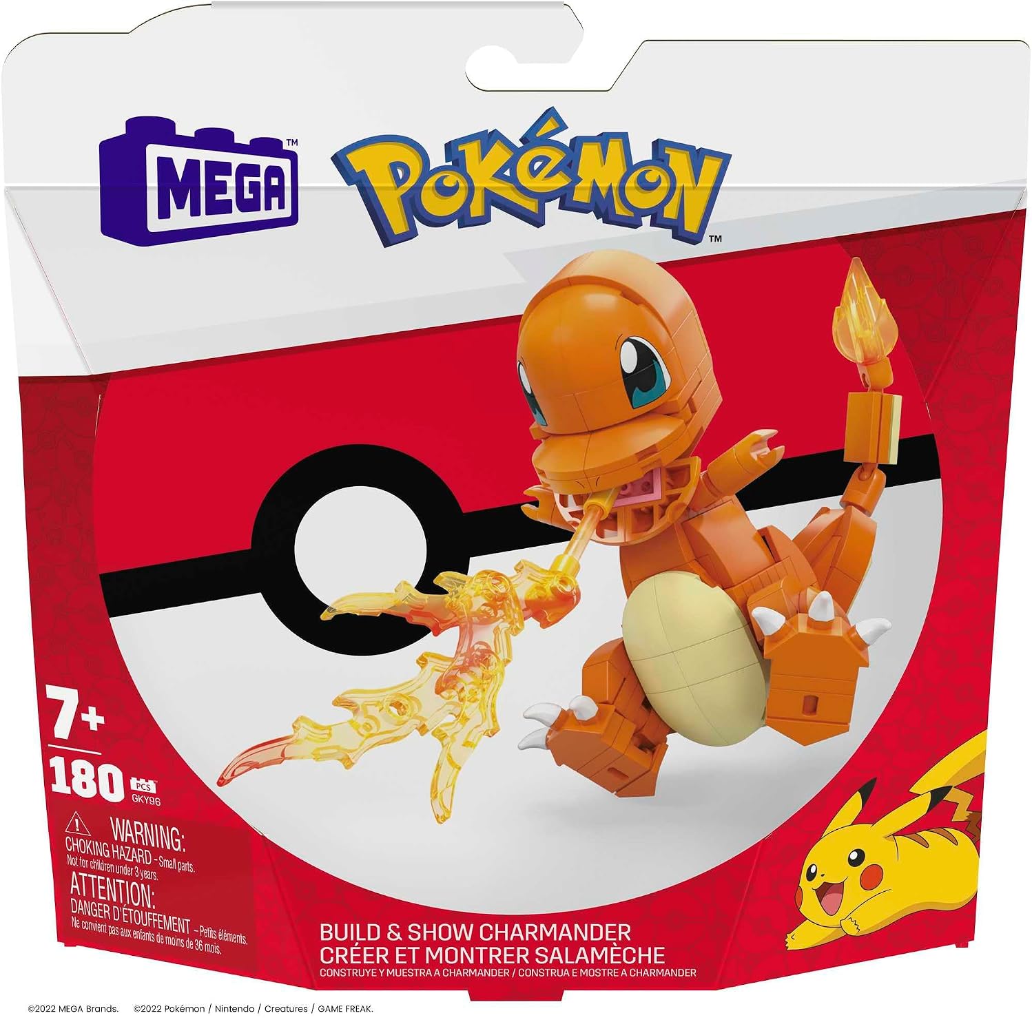 MEGA Pokémon — Figurine Salamèche à Construire 14 cm – Image 6