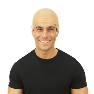 P'tit Clown - 10502 - Perruque souple - Perruque de déguisement "crane chauve"