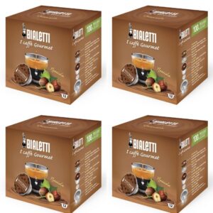Bialetti Lot de 48 capsules expresso noisettes