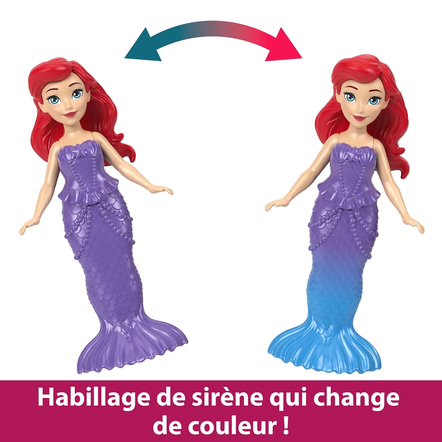 MATTEL Disney Princesses — Coffret Deluxe Château d’Ariel – Image 4