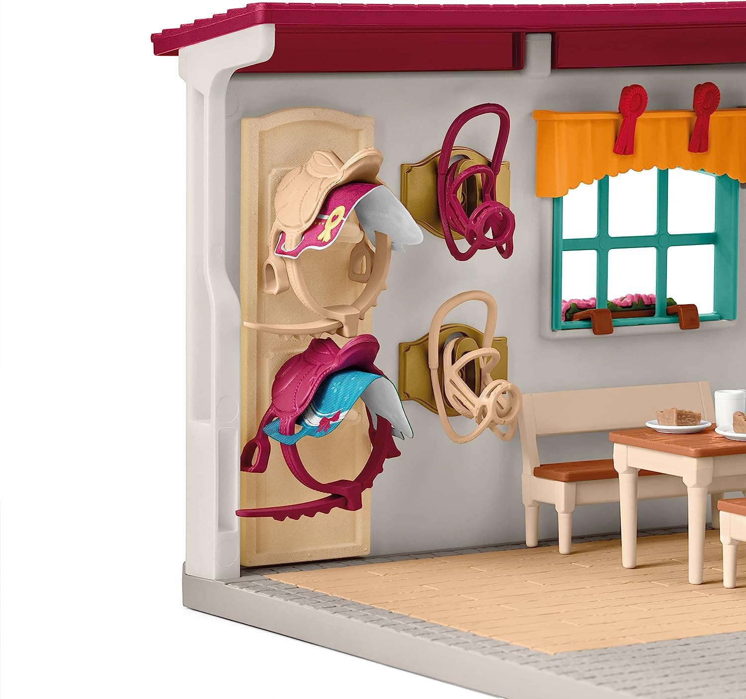 SCHLEICH — Coffret Sellerie du Centre Équestre 85 éléments – Image 7