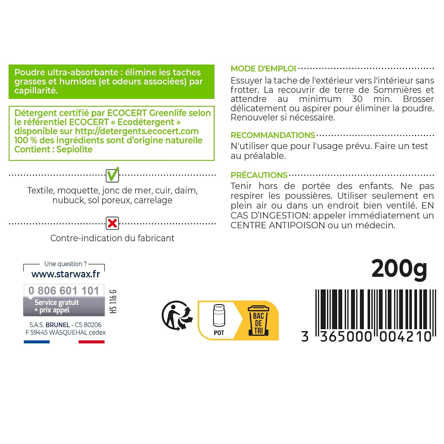 STARWAX — Détachant Terre de Sommières 200g – Image 6