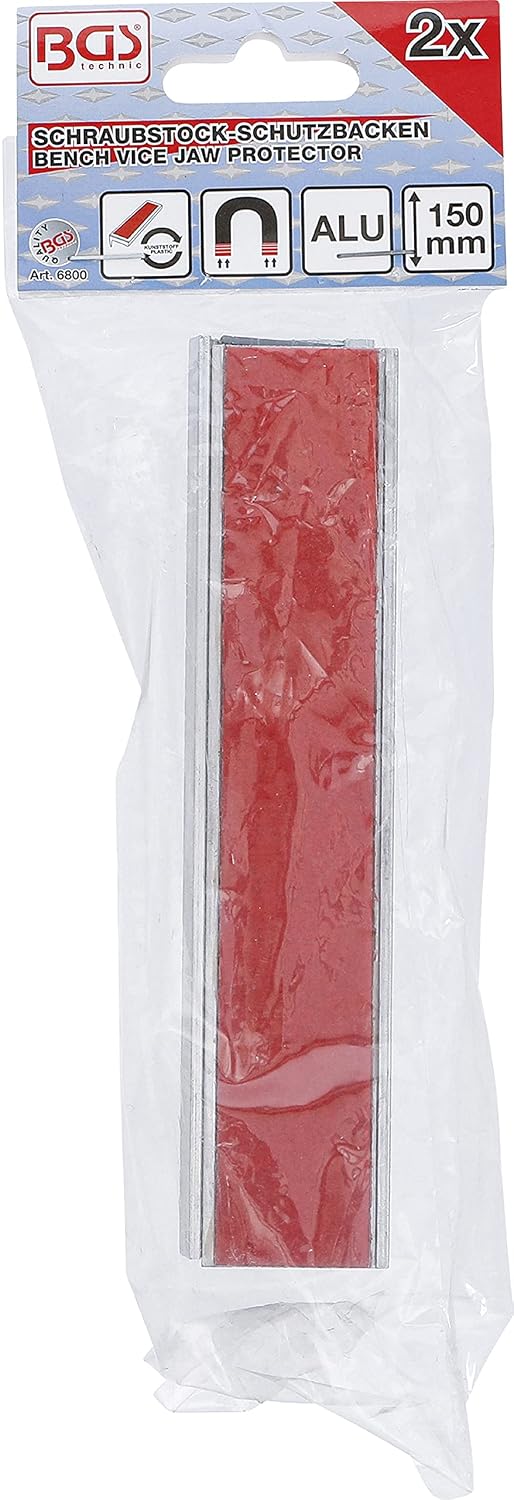 BGS — Mors de protection pour étau aluminium 150 mm x2 – Image 2
