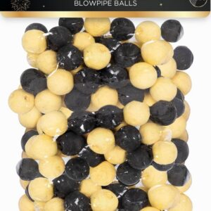 Alternative view of P'TIT CLOWN — Boules à sarbacane x200 or et noir