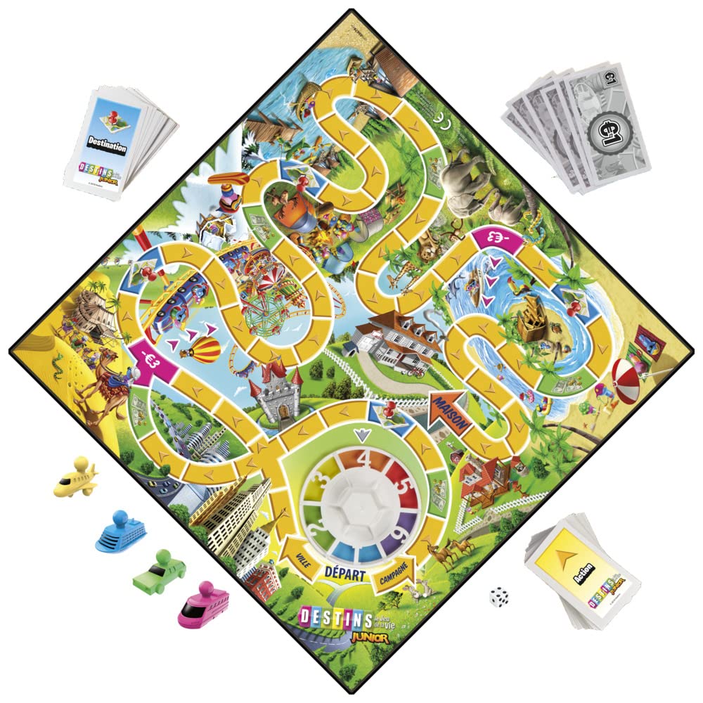 HASBRO Gaming Destins — Jeu de la Vie Junior – Image 4