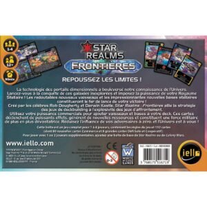 Alternative view of IELLO Star Realms — Extension Frontières