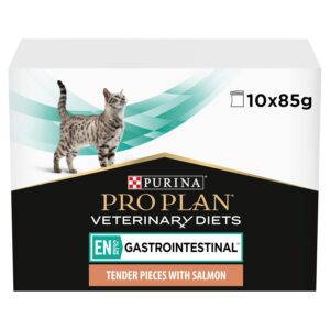 PURINA Nourriture PPVD Féline en St Ox Gastro Samu pour Chat 10 x 85 g