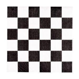 20Pk Chequered Flag Racing Napkins